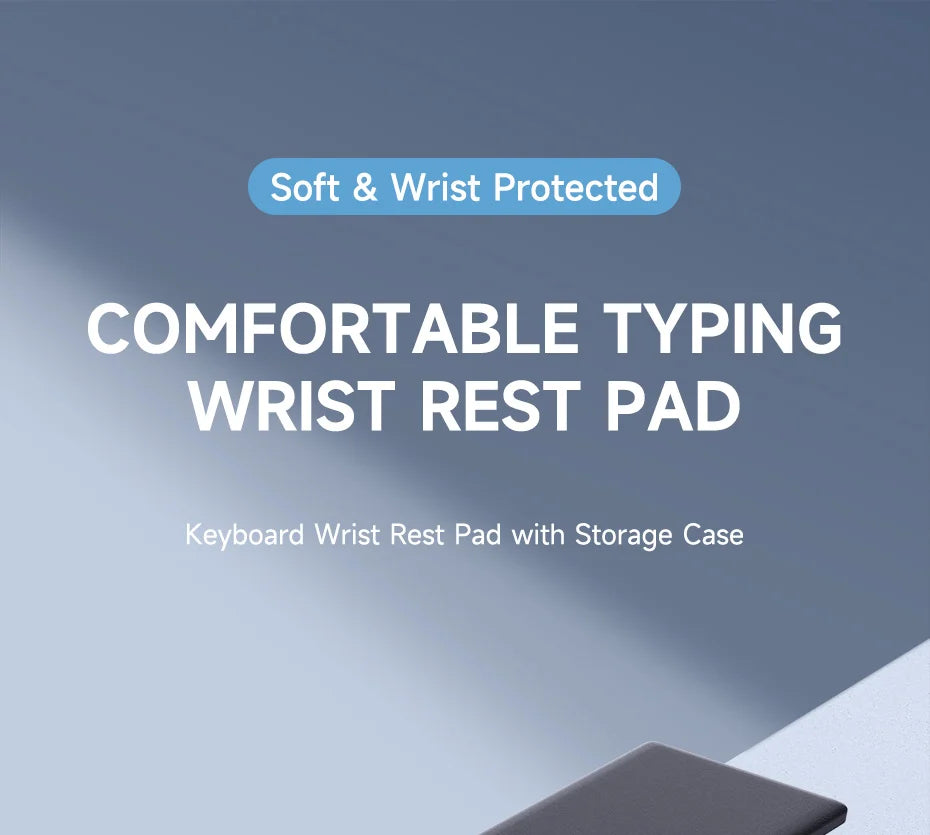 Keyboard Wrist Rest Pad  Storage Box Easy for Office Home